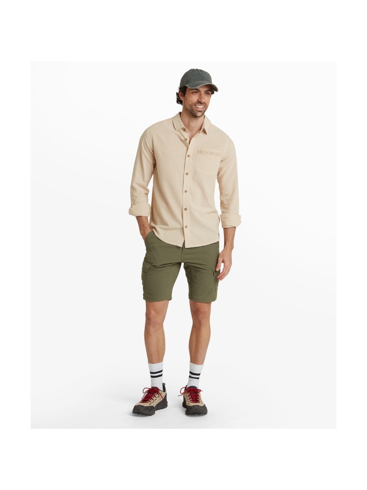 Sherpa Adventure Gear Daha LS Shirt Bardiya Sand SM12042-118 shirts en tops online bestellen bij Kathmandu Outdoor & Travel