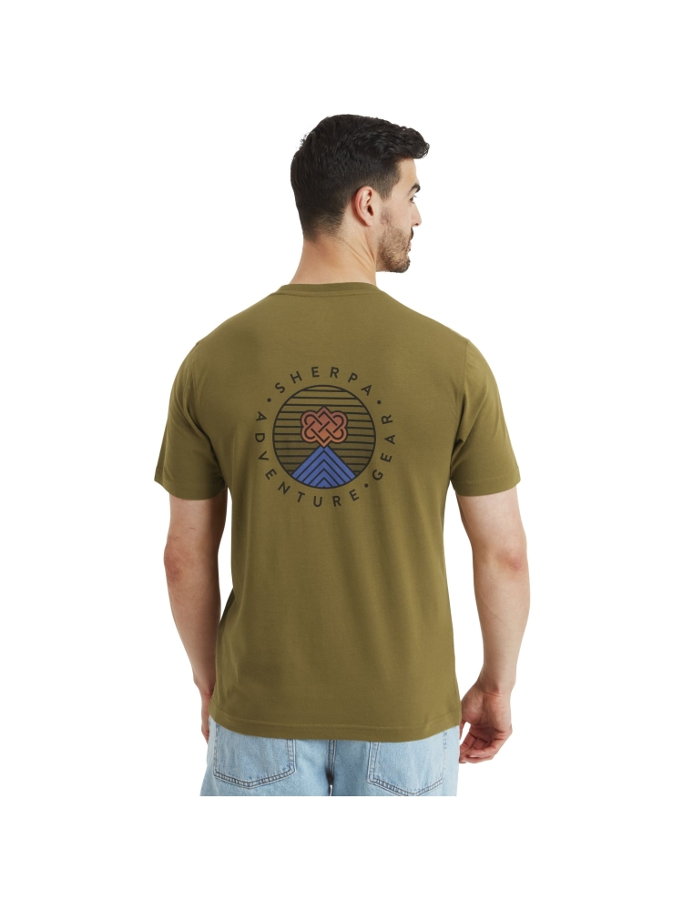Sherpa Adventure Gear Summit Tee Moss SM10018-831 shirts en tops online bestellen bij Kathmandu Outdoor & Travel