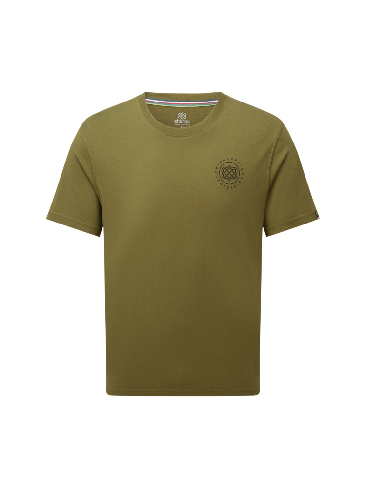 Sherpa Adventure Gear Summit Tee Moss SM10018-831 shirts en tops online bestellen bij Kathmandu Outdoor & Travel