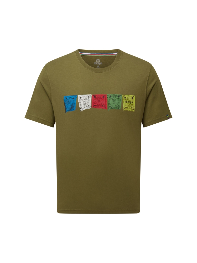Sherpa Adventure Gear Tarcho Tee Moss SM515-831 shirts en tops online bestellen bij Kathmandu Outdoor & Travel