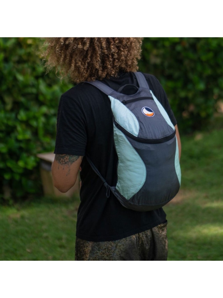 Ticket to the Moon Mini Backpack Dark Gray / Mint TMMBP0371 dagrugzakken online bestellen bij Kathmandu Outdoor & Travel