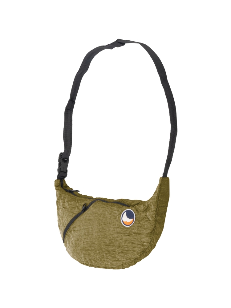 Ticket to the Moon Ticket to the Moon Upcycled Sling Bag TMSLBPR43 tassen Ticket to the Moon Upcycled Sling Bag Olive Brown TMSLBPR43 tassen online bestellen bij Kathmandu Outdoor & Travel