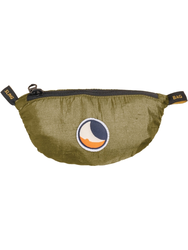 Ticket to the Moon Ticket to the Moon Upcycled Sling Bag TMSLBPR43 tassen Ticket to the Moon Upcycled Sling Bag Olive Brown TMSLBPR43 tassen online bestellen bij Kathmandu Outdoor & Travel