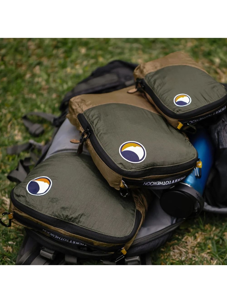 Ticket to the Moon Ticket to the Moon Travel Cube S TMTCSR0824 reisaccessoires Ticket to the Moon Travel Cube S Brown / Army Green TMTCSR0824 reisaccessoires online bestellen bij Kathmandu Outdoor & Travel