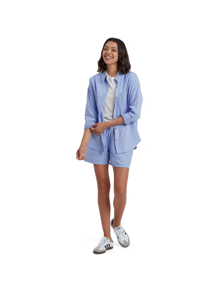 Sherpa Adventure Gear Palmo L/S Shirt Women's Sky SW22037-731 shirts en tops online bestellen bij Kathmandu Outdoor & Travel