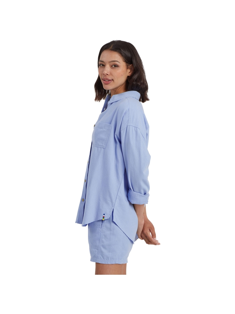 Sherpa Adventure Gear Palmo L/S Shirt Women's Sky SW22037-731 shirts en tops online bestellen bij Kathmandu Outdoor & Travel