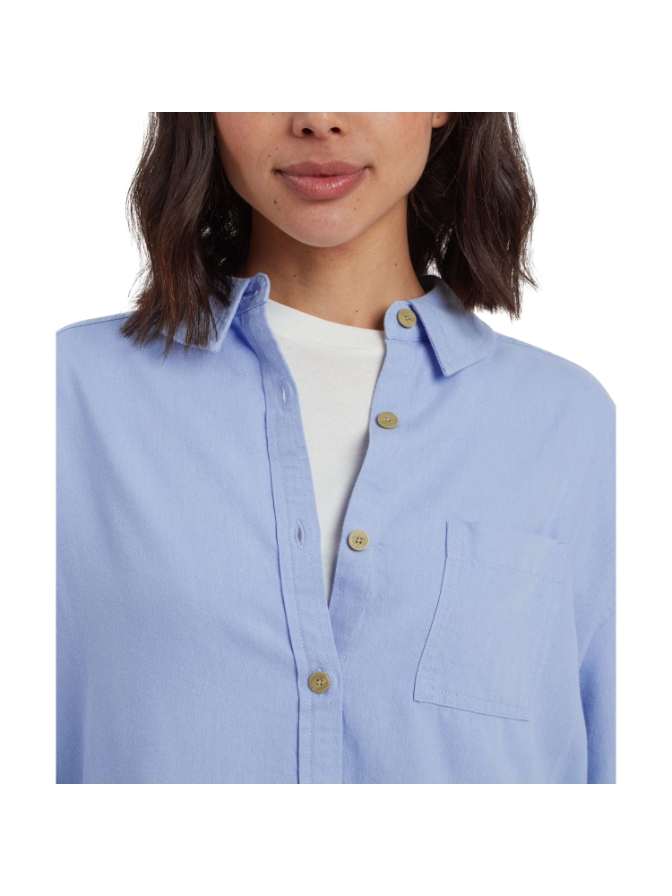 Sherpa Adventure Gear Palmo L/S Shirt Women's Sky SW22037-731 shirts en tops online bestellen bij Kathmandu Outdoor & Travel
