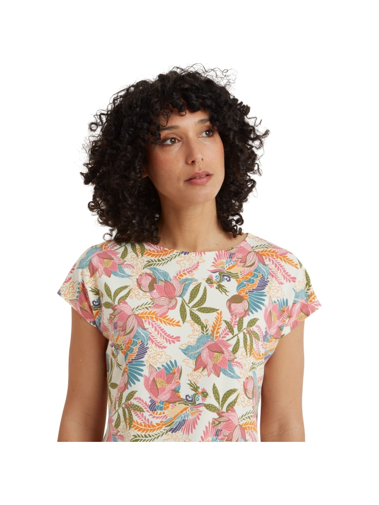 Sherpa Adventure Gear Neha Tee Women's Rosie Peacock SW21016-458 shirts en tops online bestellen bij Kathmandu Outdoor & Travel