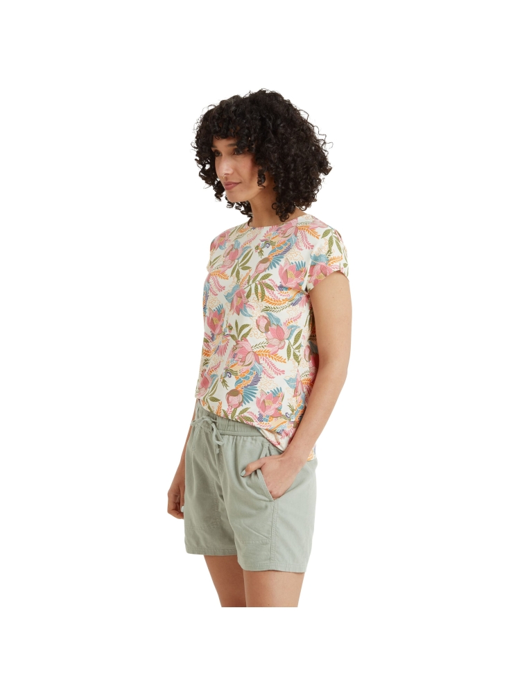 Sherpa Adventure Gear Neha Tee Women's Rosie Peacock SW21016-458 shirts en tops online bestellen bij Kathmandu Outdoor & Travel