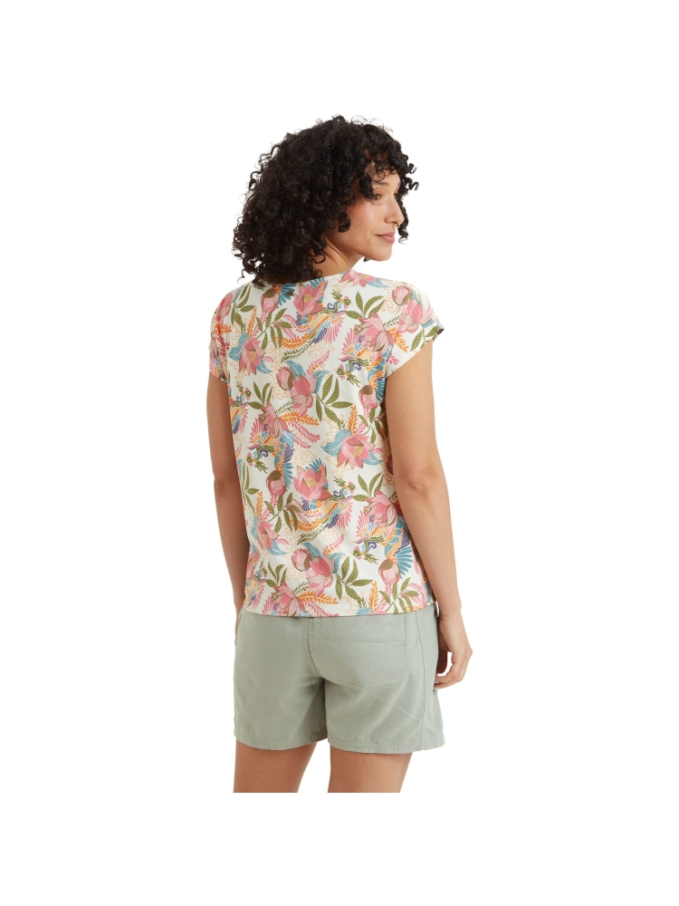 Sherpa Adventure Gear Neha Tee Women's Rosie Peacock SW21016-458 shirts en tops online bestellen bij Kathmandu Outdoor & Travel