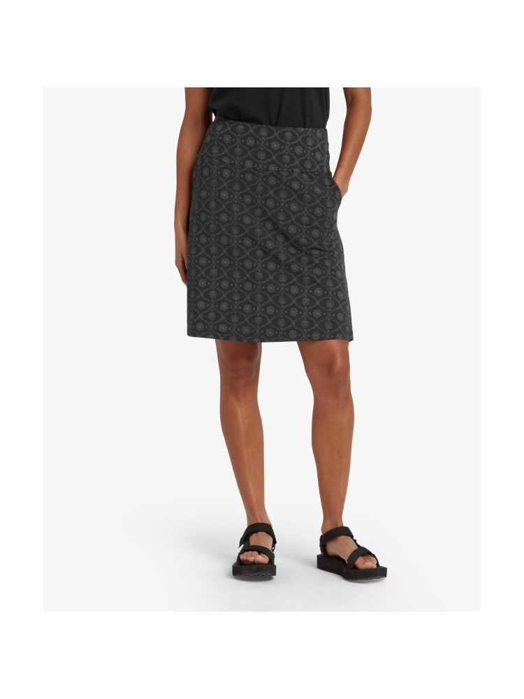 Sherpa Adventure Gear Padma Pull On Skirt Women's Black Sublime SW24007-136 jurken en rokken online bestellen bij Kathmandu Outdoor & Travel