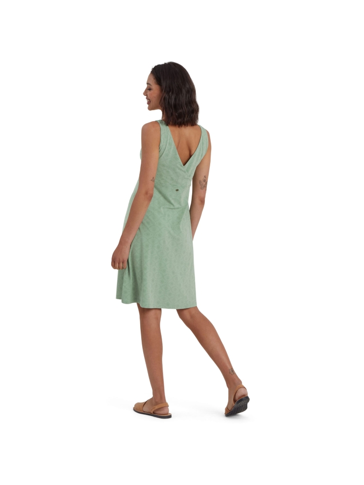 Sherpa Adventure Gear Neha Empire Dress Women's Celery Sublime SW24054-888 jurken en rokken online bestellen bij Kathmandu Outdoor & Travel
