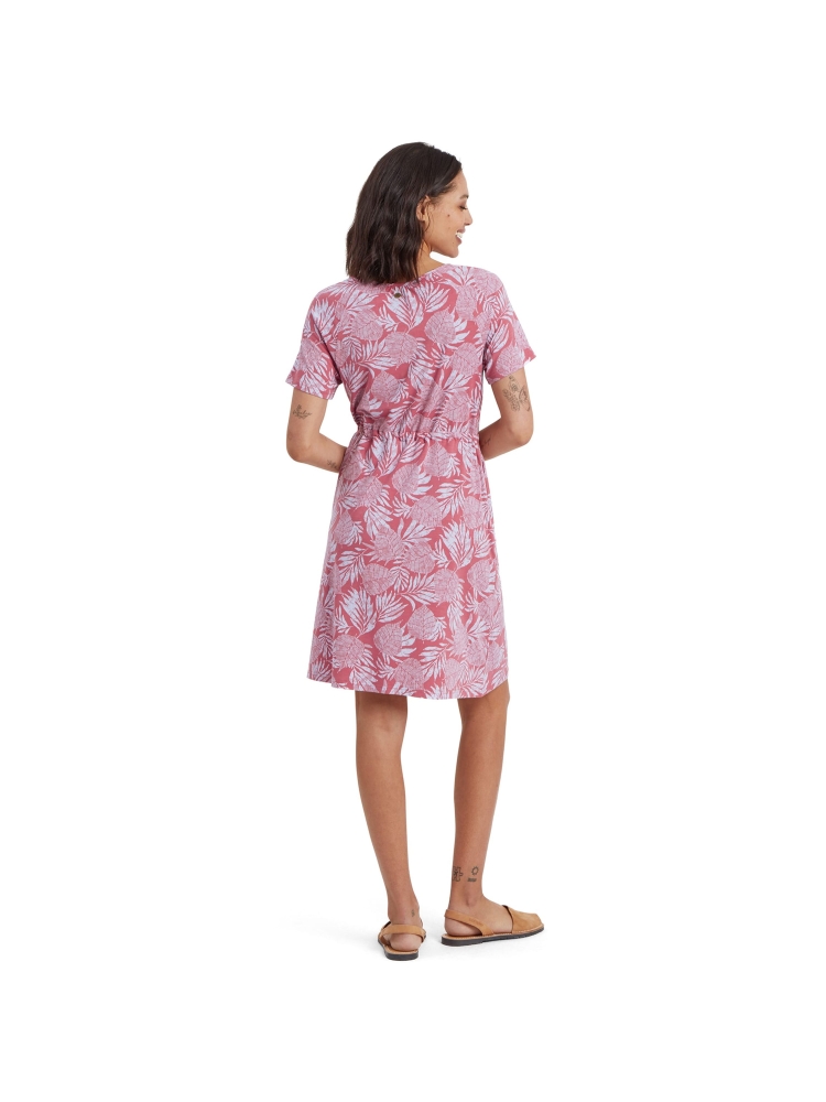 Sherpa Adventure Gear Neha Faux Wrap Dress Women's Rosie Bhodi Leaf SW24071-462 jurken en rokken online bestellen bij Kathmandu Outdoor & Travel