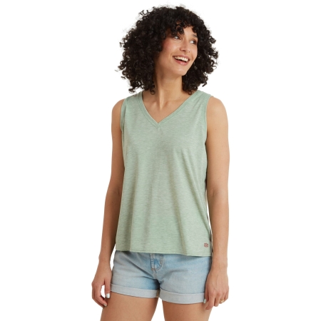 Sherpa Adventure Gear  Asha V-Neck Tank Women's Thyme
