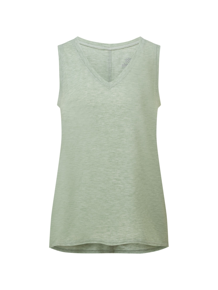 Sherpa Adventure Gear Asha V-Neck Tank Women's Thyme SW20022-804 shirts en tops online bestellen bij Kathmandu Outdoor & Travel