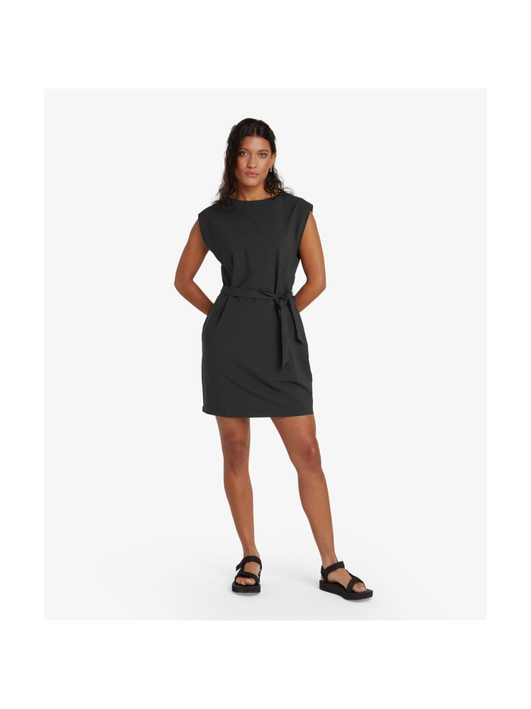 Sherpa Adventure Gear Sajilo Travel Dress Women's Black SW24053-130 jurken en rokken online bestellen bij Kathmandu Outdoor & Travel