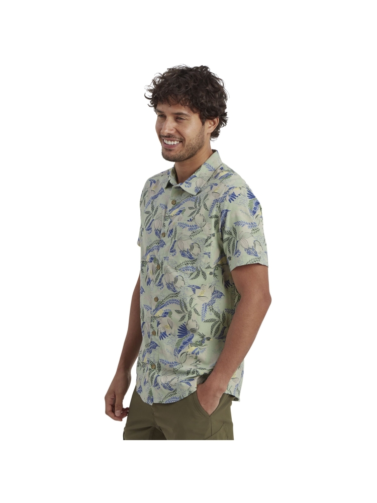 Sherpa Adventure Gear Phoenix SS Shirt Celery SM11049-830 shirts en tops online bestellen bij Kathmandu Outdoor & Travel