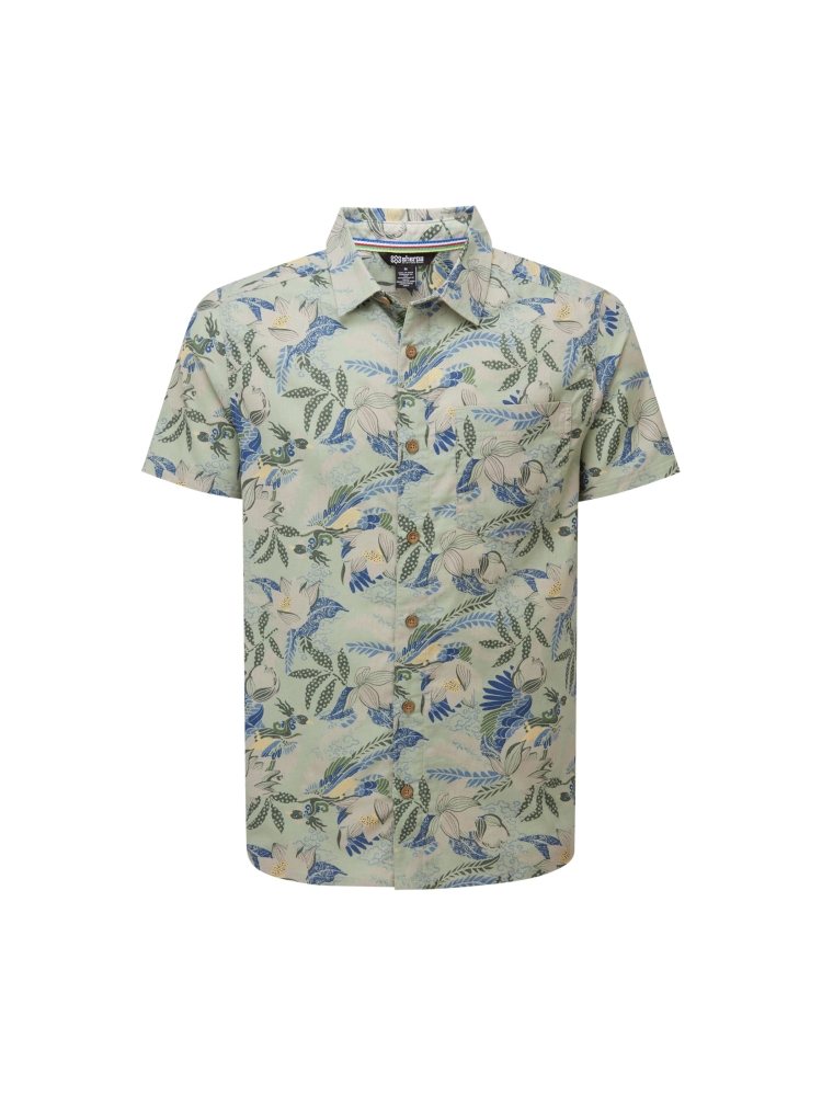 Sherpa Adventure Gear Phoenix SS Shirt Celery SM11049-830 shirts en tops online bestellen bij Kathmandu Outdoor & Travel