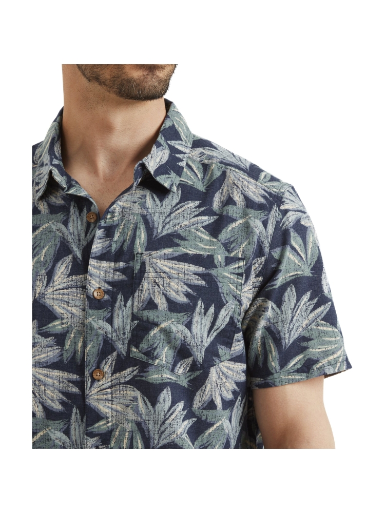 Sherpa Adventure Gear Havai SS Shirt Rathee Blue SM11048-392 shirts en tops online bestellen bij Kathmandu Outdoor & Travel
