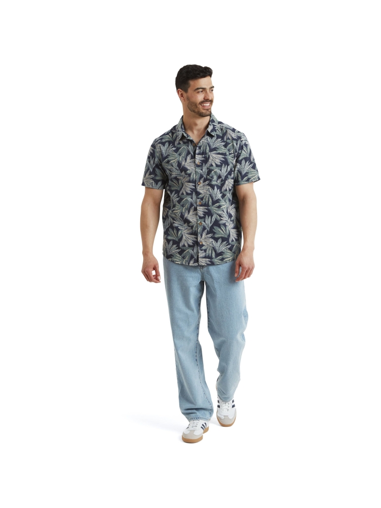 Sherpa Adventure Gear Havai SS Shirt Rathee Blue SM11048-392 shirts en tops online bestellen bij Kathmandu Outdoor & Travel