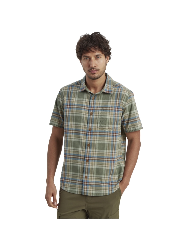 Sherpa Adventure Gear Rudra SS Shirt Dark Thyme SM11061-810 shirts en tops online bestellen bij Kathmandu Outdoor & Travel