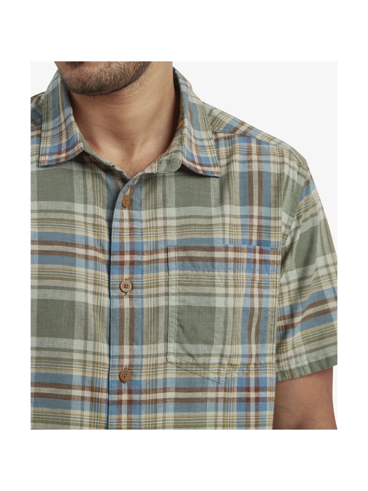 Sherpa Adventure Gear Rudra SS Shirt Dark Thyme SM11061-810 shirts en tops online bestellen bij Kathmandu Outdoor & Travel