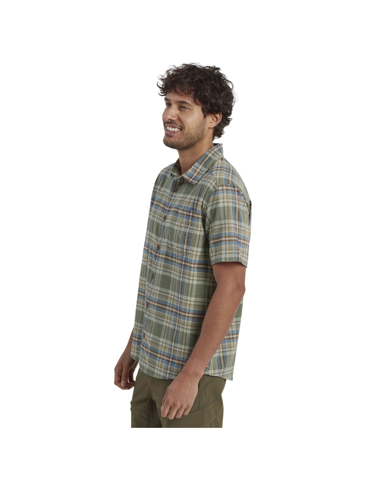 Sherpa Adventure Gear Rudra SS Shirt Dark Thyme SM11061-810 shirts en tops online bestellen bij Kathmandu Outdoor & Travel