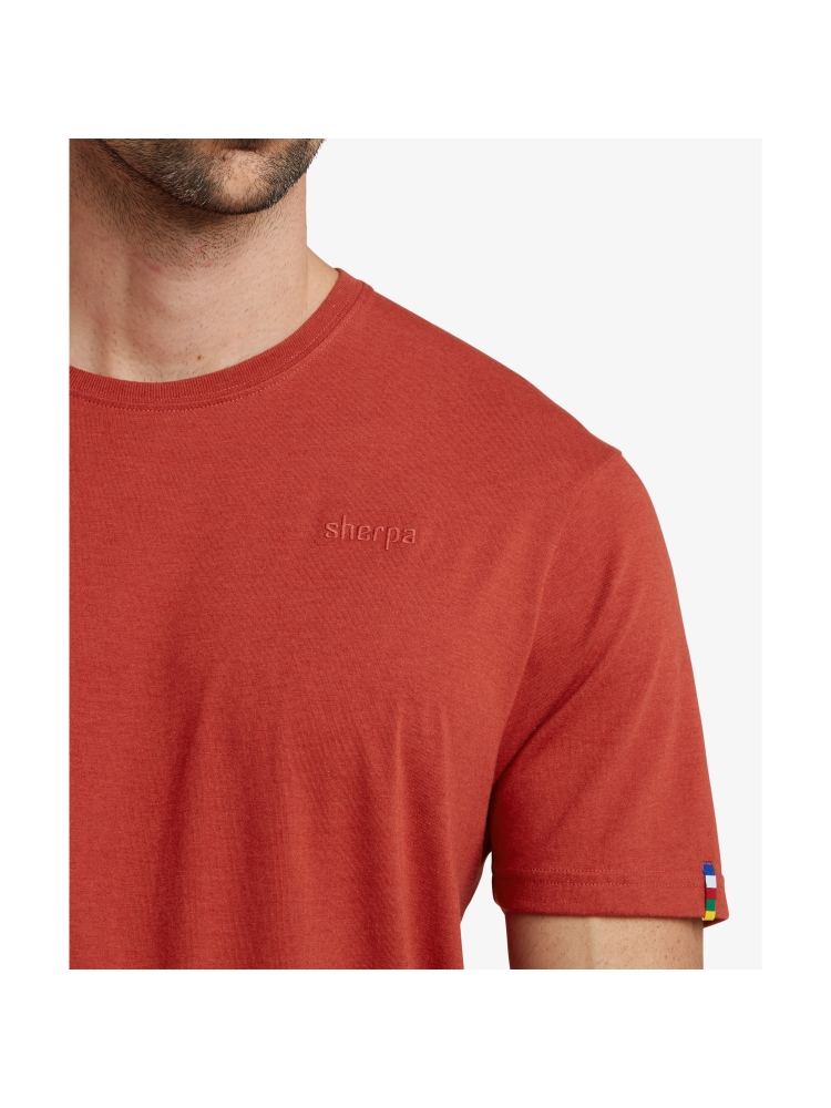Sherpa Adventure Gear Bali Tee Rust SM10047-444 shirts en tops online bestellen bij Kathmandu Outdoor & Travel