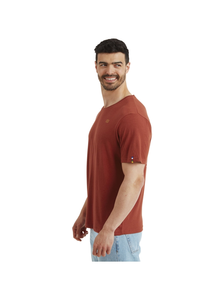 Sherpa Adventure Gear Sherpa Adventure Gear Bali Terrain Tee SM11069-444 shirts en tops Sherpa Adventure Gear Bali Terrain Tee Rust SM11069-444 shirts en tops online bestellen bij Kathmandu Outdoor & Travel