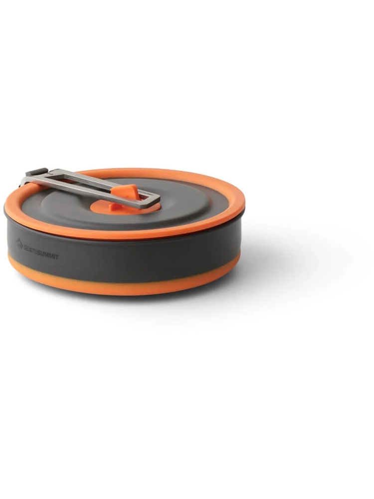Sea to Summit Sea to Summit Frontier UL Collapsible Pot - 1L ACK025021-380603 koken Sea to Summit Frontier UL Collapsible Pot - 1L Puffin's Bill Orange ACK025021-380603 koken online bestellen bij Kathmandu Outdoor & Travel