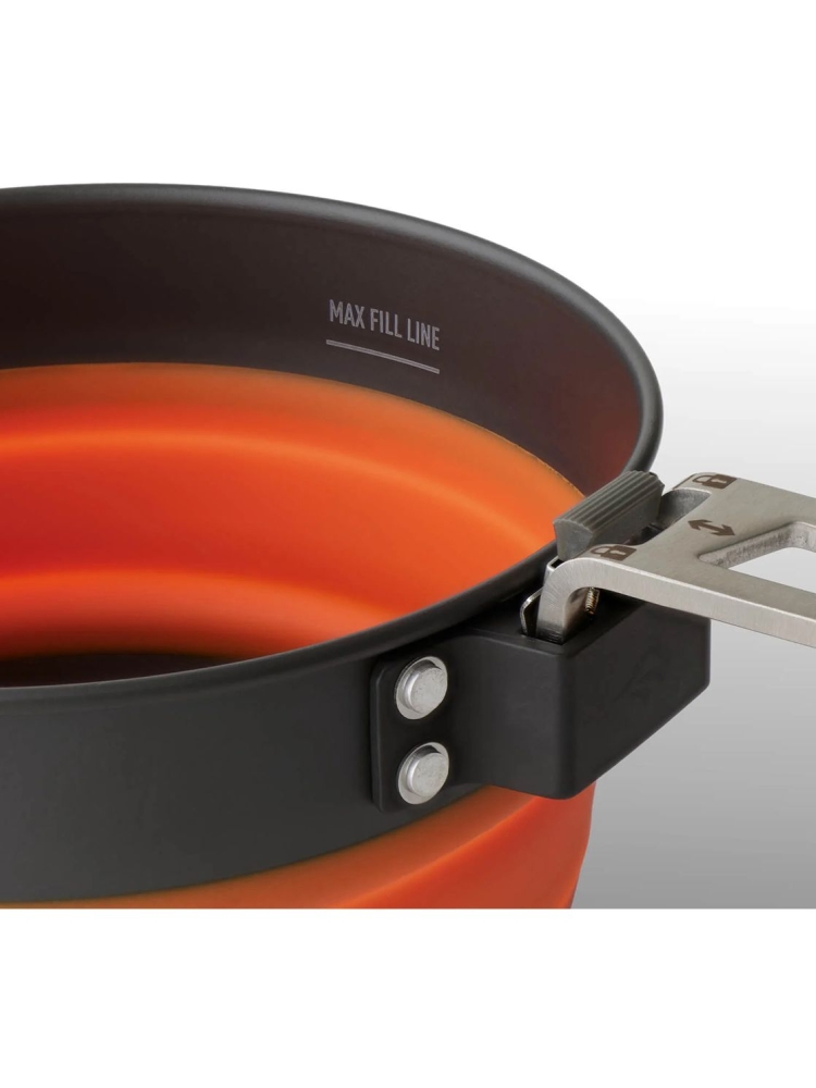 Sea to Summit Sea to Summit Frontier UL Collapsible Pot - 1L ACK025021-380603 koken Sea to Summit Frontier UL Collapsible Pot - 1L Puffin's Bill Orange ACK025021-380603 koken online bestellen bij Kathmandu Outdoor & Travel