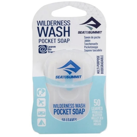 Sea to Summit  Wilderness Wash Pocket Soap (50 stuks) Wit 