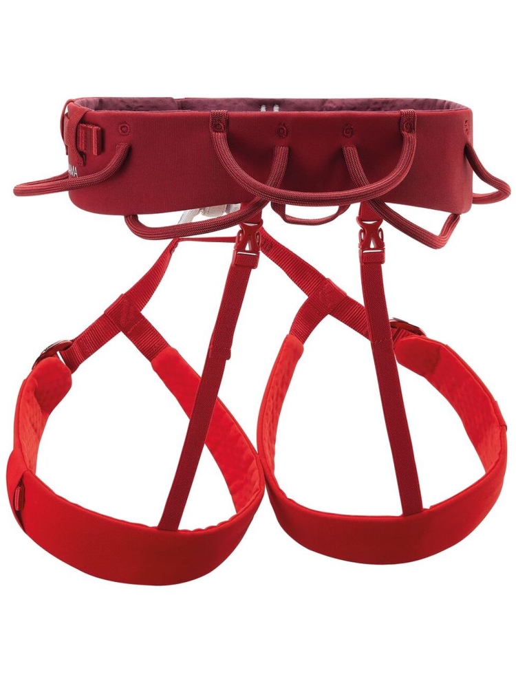 Petzl Adjama S Dark Red C022CA00 klimgordels online bestellen bij Kathmandu Outdoor & Travel