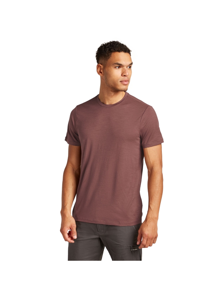 Icebreaker Mer 150 Tech Lite III SS Tee Carob IB0A56WL-0B11 shirts en tops online bestellen bij Kathmandu Outdoor & Travel
