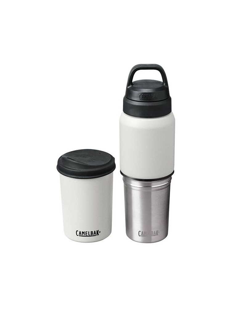 Camelbak Multibev Vacuum Insul 0,5 L / 0,35 L White/White CB2412101051 drinkflessen en thermosflessen online bestellen bij Kathmandu Outdoor & Travel