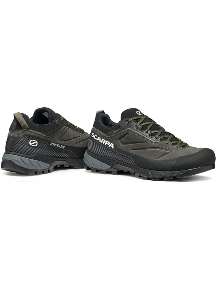 Scarpa Rapid XT GTX Shark/Military 72697G-M-273 wandelschoenen heren online bestellen bij Kathmandu Outdoor & Travel