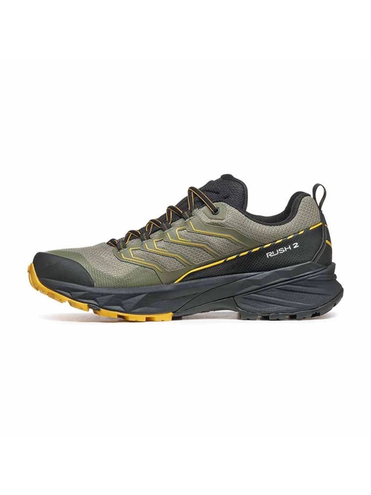 Scarpa Rush 2 GTX Moss/Sulphur 63131G-M-1033 wandelschoenen heren online bestellen bij Kathmandu Outdoor & Travel