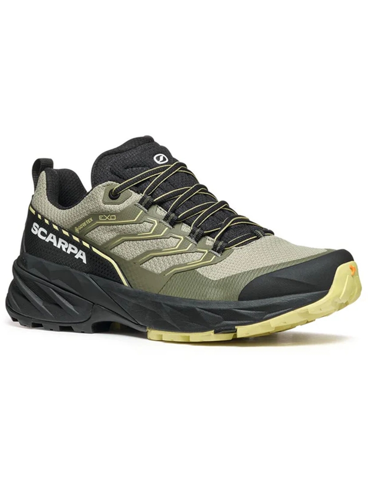 Scarpa Scarpa Rush 2 GTX Women's 63131G-L-1034 wandelschoenen dames Scarpa Rush 2 GTX Women's Sage/Dusty Yellow 63131G-L-1034 wandelschoenen dames online bestellen bij Kathmandu Outdoor & Travel