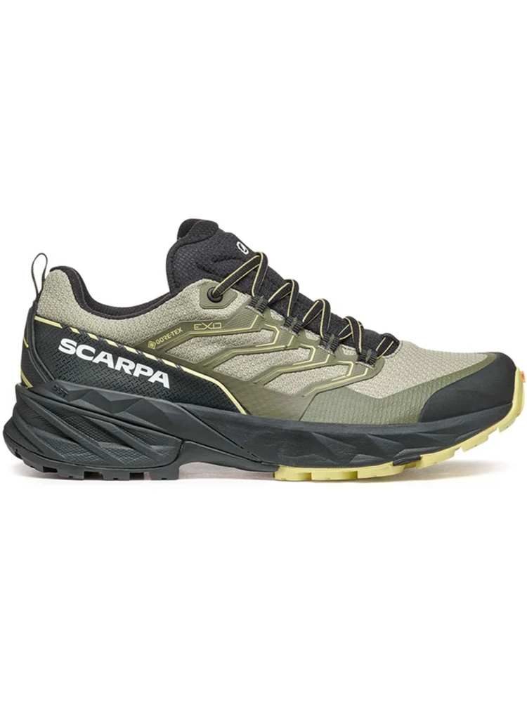 Scarpa Scarpa Rush 2 GTX Women's 63131G-L-1034 wandelschoenen dames Scarpa Rush 2 GTX Women's Sage/Dusty Yellow 63131G-L-1034 wandelschoenen dames online bestellen bij Kathmandu Outdoor & Travel
