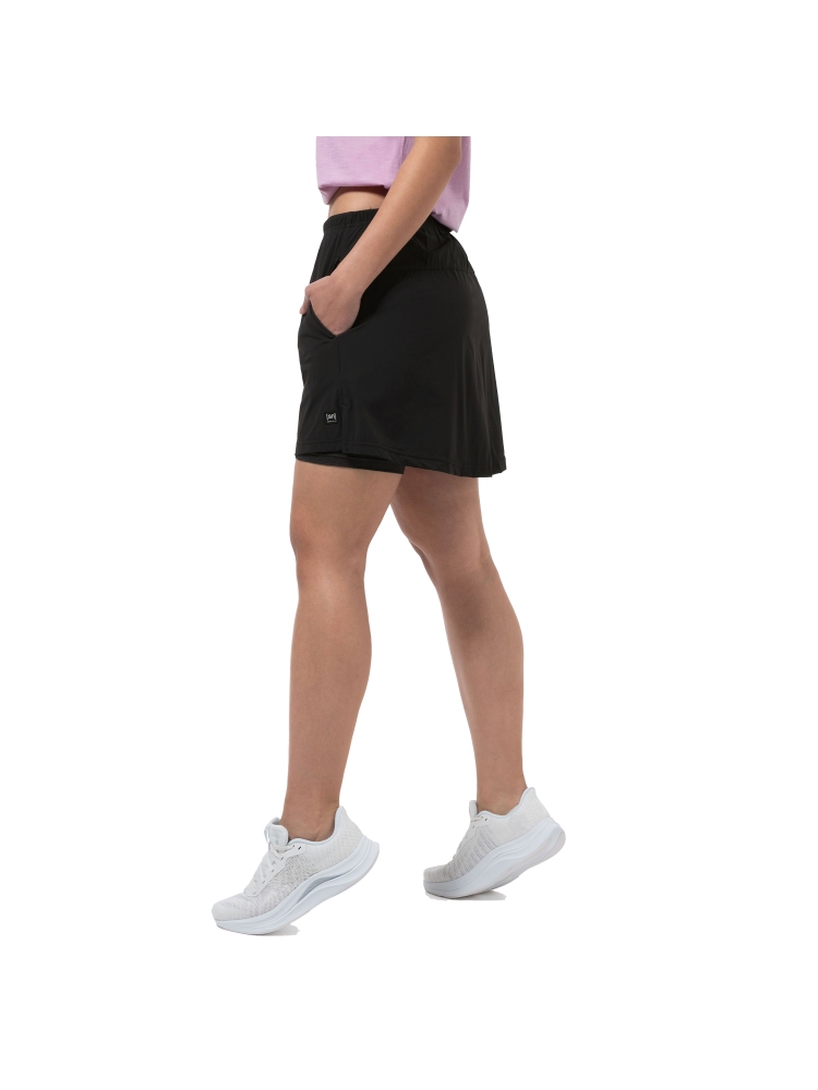 Super Natural Hiking Skirt Women's Jet Black SNW021650-872 jurken en rokken online bestellen bij Kathmandu Outdoor & Travel