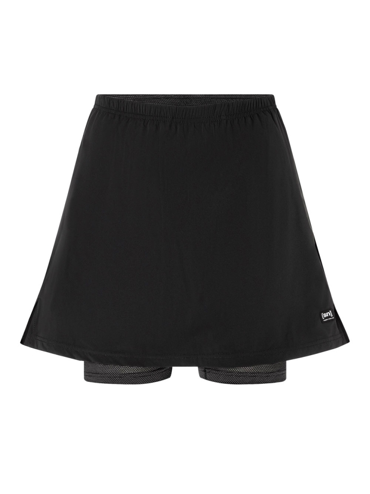 Super Natural Hiking Skirt Women's Jet Black SNW021650-872 jurken en rokken online bestellen bij Kathmandu Outdoor & Travel