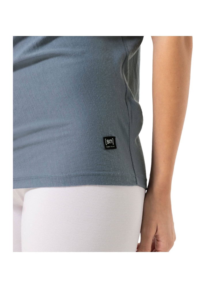 Super Natural Yoga Loose Tee Women's Flint Stone SNW013470-77D shirts en tops online bestellen bij Kathmandu Outdoor & Travel
