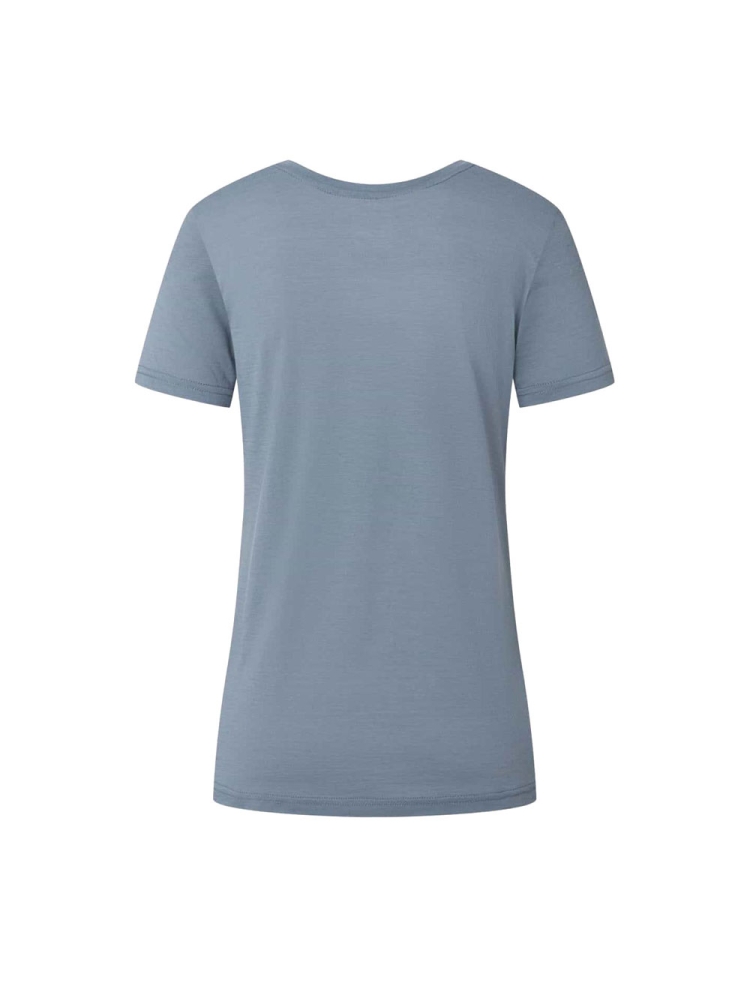 Super Natural Preikestolen Cliffs Tee Women's Flint Stone/Feather Grey/Coppe SNWP03128-15F shirts en tops online bestellen bij Kathmandu Outdoor & Travel