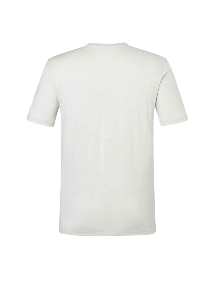 Super Natural Sailor Bio J Tee White Stone Melange/Turbulence SNMP01201-25E shirts en tops online bestellen bij Kathmandu Outdoor & Travel