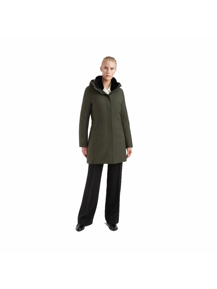Ubr White heat Parka Women's Olive 6044-Olive jassen online bestellen bij Kathmandu Outdoor & Travel