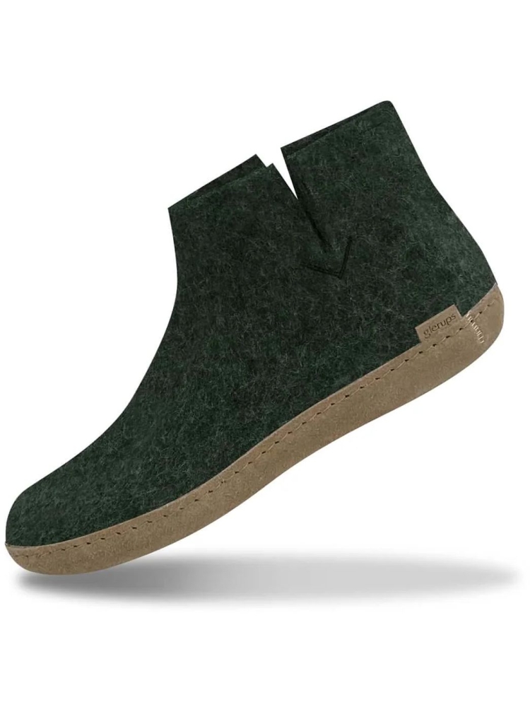 Glerups Glerups Boot Leather G-09-Forest pantoffels en huissokken Glerups Boot Leather Forest G-09-Forest pantoffels en huissokken online bestellen bij Kathmandu Outdoor & Travel