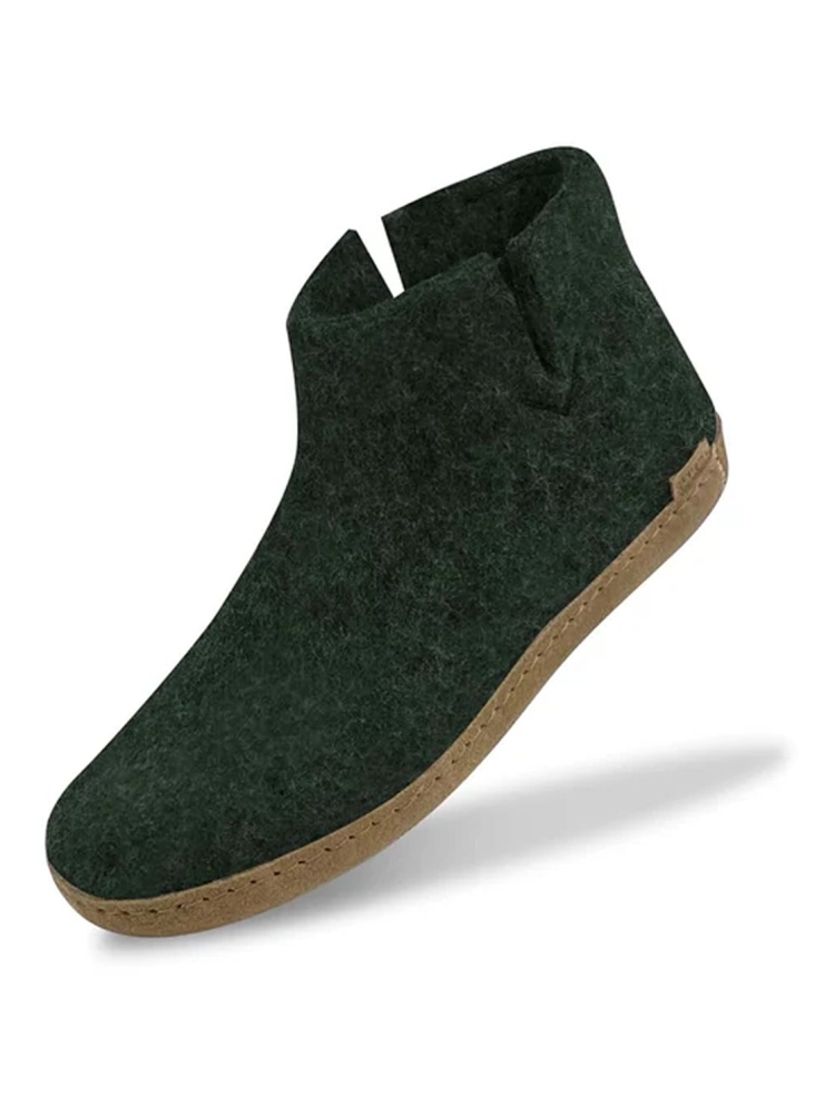Glerups Glerups Boot Leather G-09-Forest pantoffels en huissokken Glerups Boot Leather Forest G-09-Forest pantoffels en huissokken online bestellen bij Kathmandu Outdoor & Travel