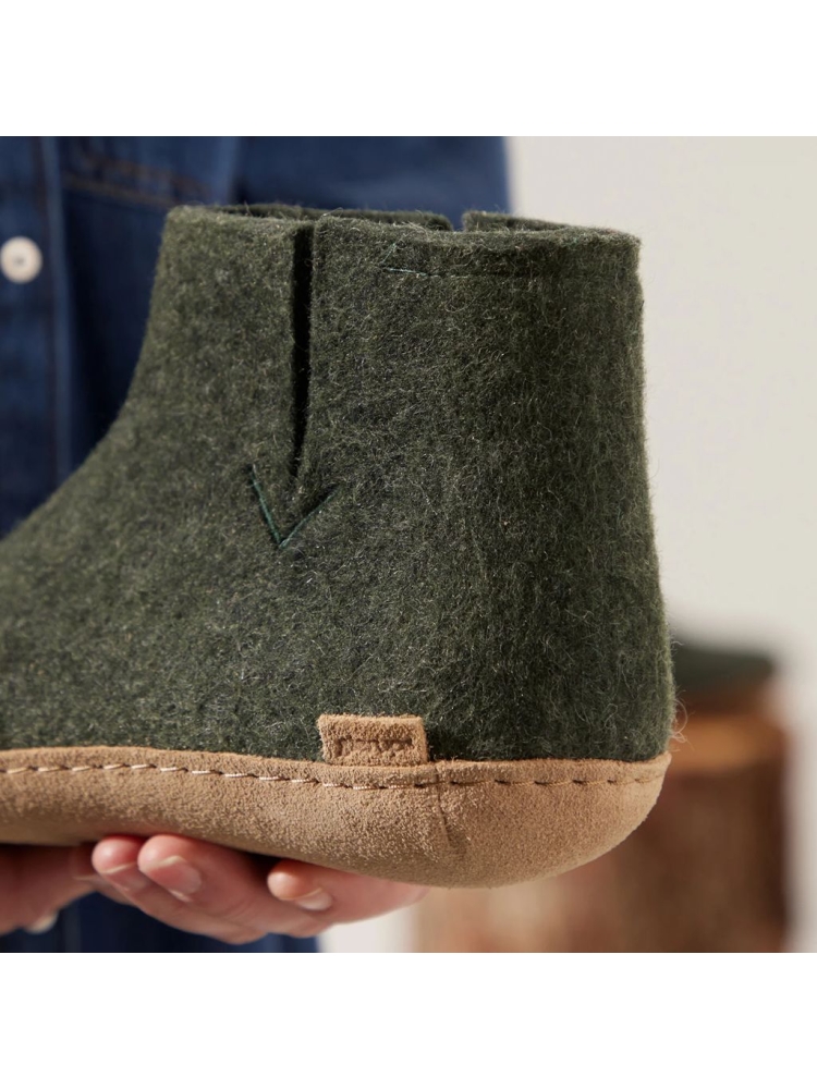 Glerups Glerups Boot Leather G-09-Forest pantoffels en huissokken Glerups Boot Leather Forest G-09-Forest pantoffels en huissokken online bestellen bij Kathmandu Outdoor & Travel