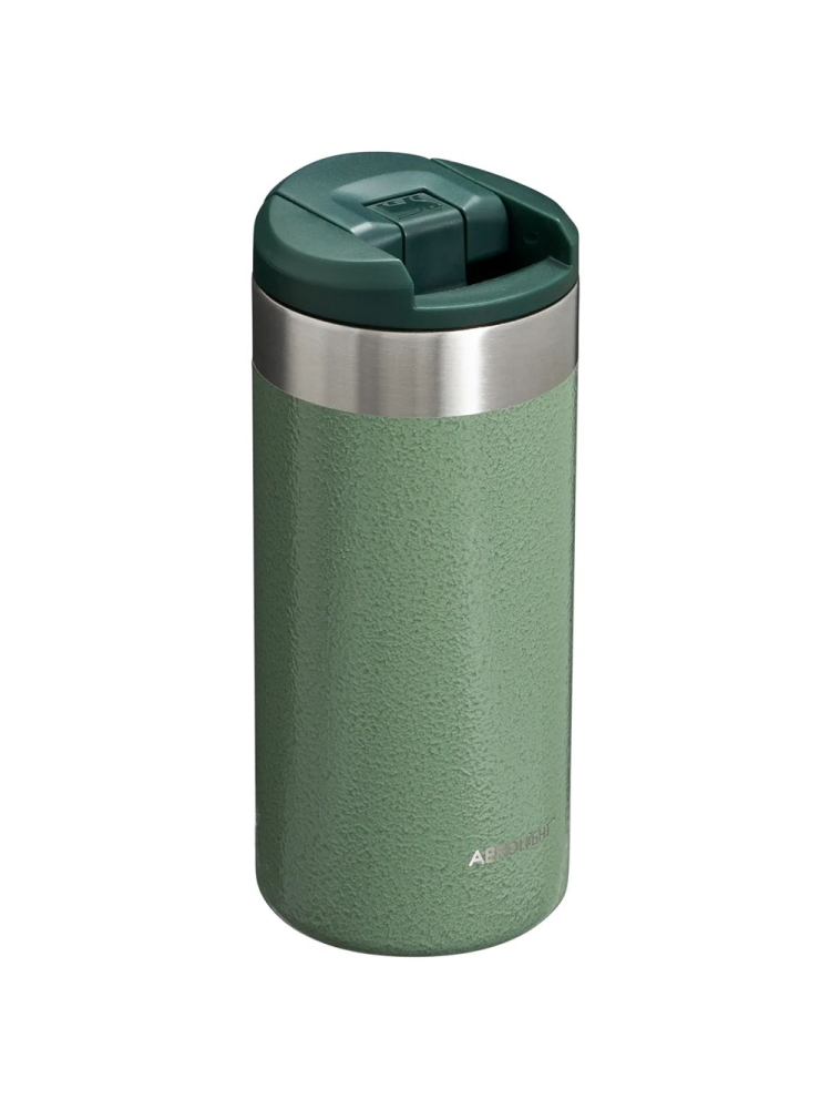 Stanley The AeroLight Transit Mug 0,35L Hammertone Green Sycamore 10-10788-096 drinkflessen en thermosflessen online bestellen bij Kathmandu Outdoor & Travel