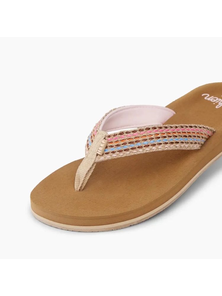 Reef Baja Elana Women's Brown/Pink CJ7336-51 slippers online bestellen bij Kathmandu Outdoor & Travel